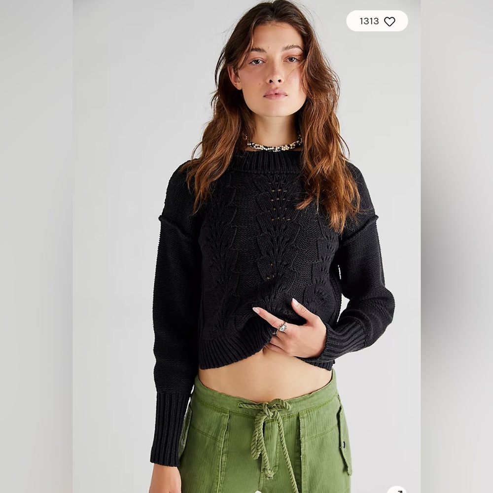 Free People Bell Song Pullover Sweater